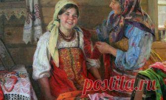 Почему одни женщины завязывали косынку под подбородком, а другие – на затылке