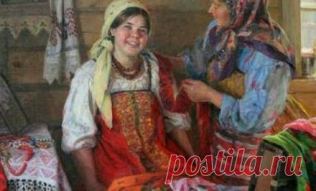 Почему одни женщины завязывали косынку под подбородком, а другие – на затылке