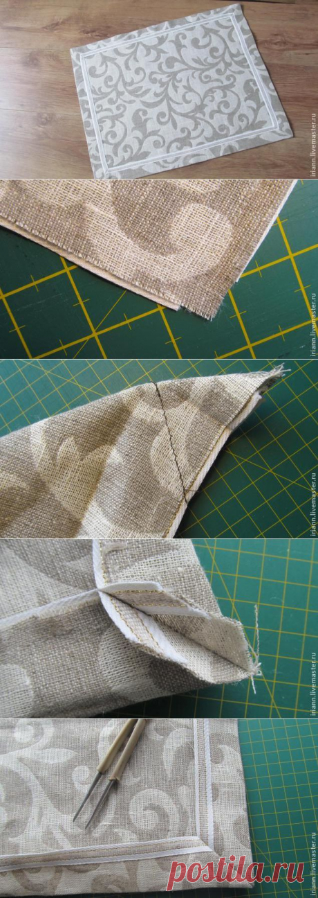 Шьем салфетку, ланчмат или скатерть - Ярмарка Мастеров - ручная работа, handmade