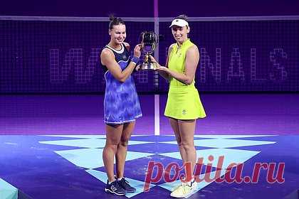 Российская теннисистка выиграла парный Итоговый турнир WTA