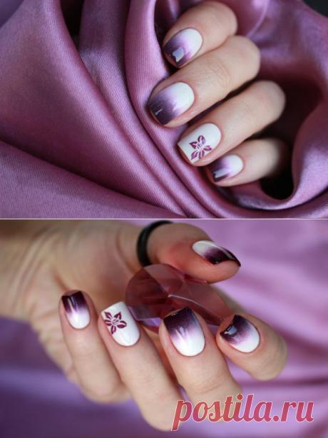 Бело-фиолетовый градиент — Отзывы о косметике — Косметиста