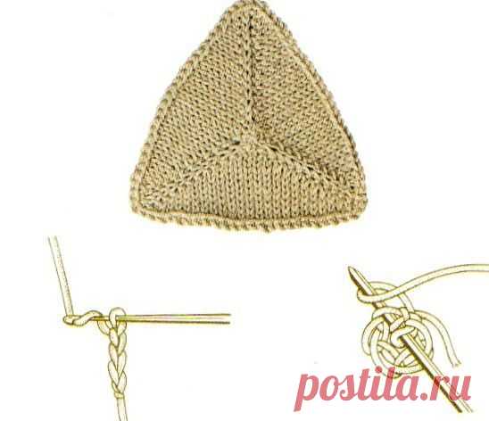 Вязание геометрических узоров, орнаментов и фигур на спицах / ХаниХобби