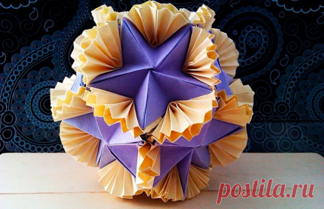 Кусудамы - шары счастья — Сделай сам, идеи для творчества - DIY Ideas