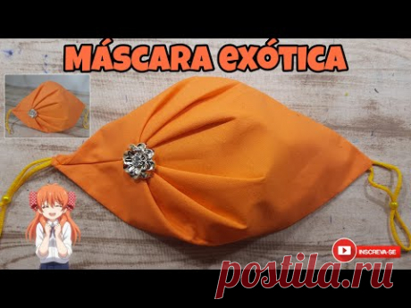 Máscara exótica linda e confortável com clipe nasal