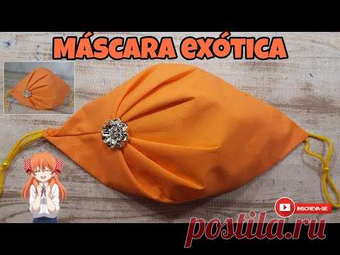 Máscara exótica linda e confortável com clipe nasal