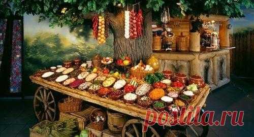 Старинные русские кушанья