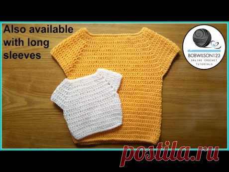 Child Sweater Crochet Tutorial
