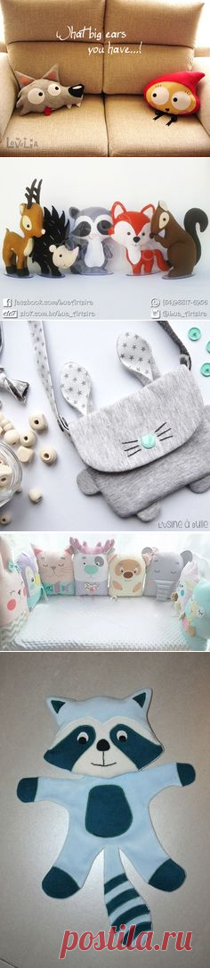 inspiração feltro в Pinterest