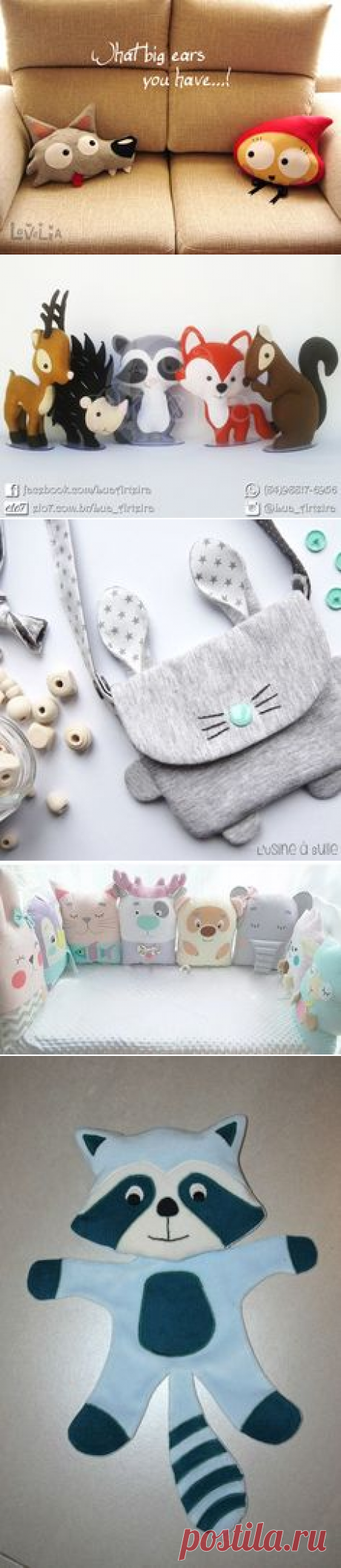 inspiração feltro в Pinterest