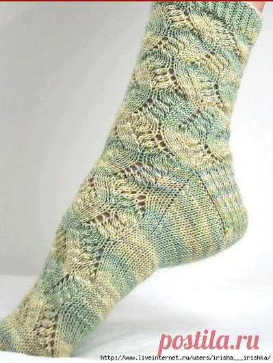 Носки вязаные ,подборка 2