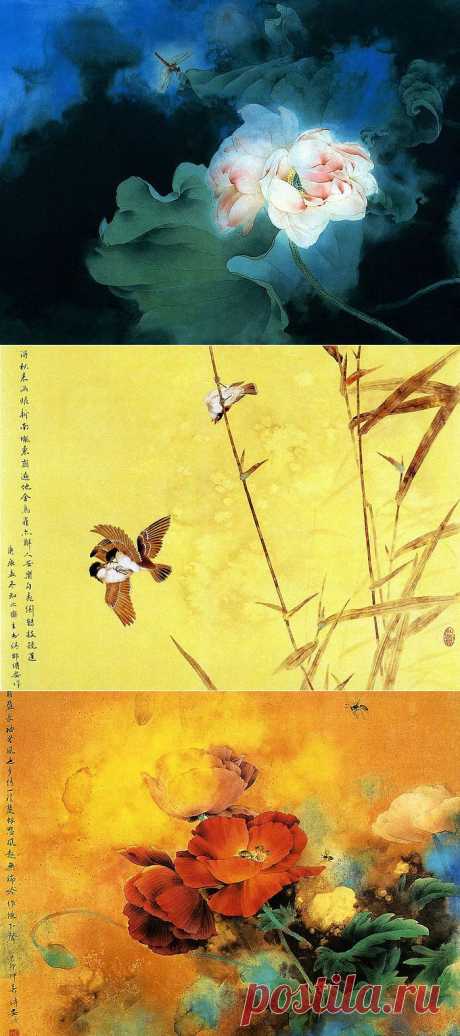 По-китайски красиво. Художник Zou Chuanan..