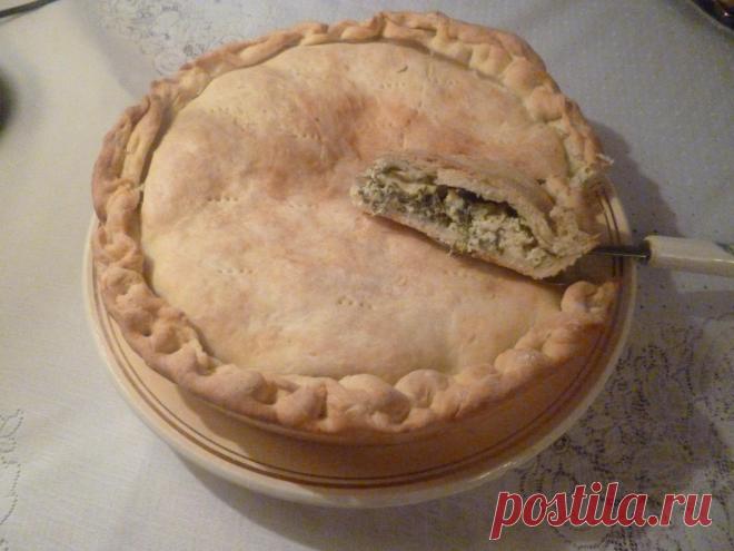 начинка из щавеля и  брынзы