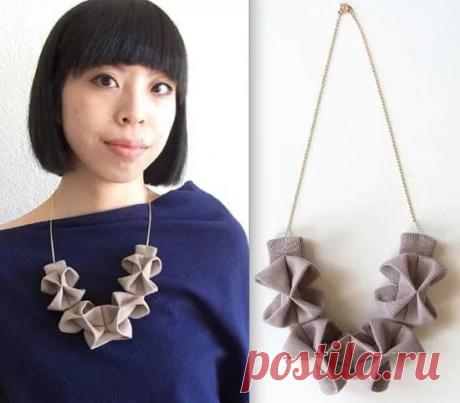 оригами из ткани: 20 тыс изображений найдено в Яндекс.Картинках | украшения | Fabric manipulation, Jewelry ideas and Fiber art