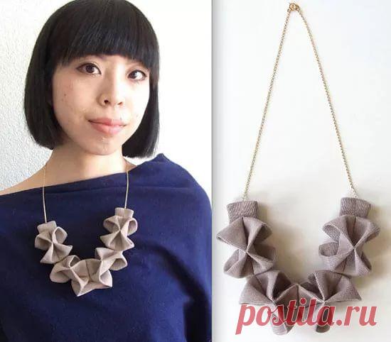 оригами из ткани: 20 тыс изображений найдено в Яндекс.Картинках | украшения | Fabric manipulation, Jewelry ideas and Fiber art
