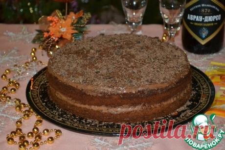 Торт «Таинственная ночь» - кулинарный рецепт