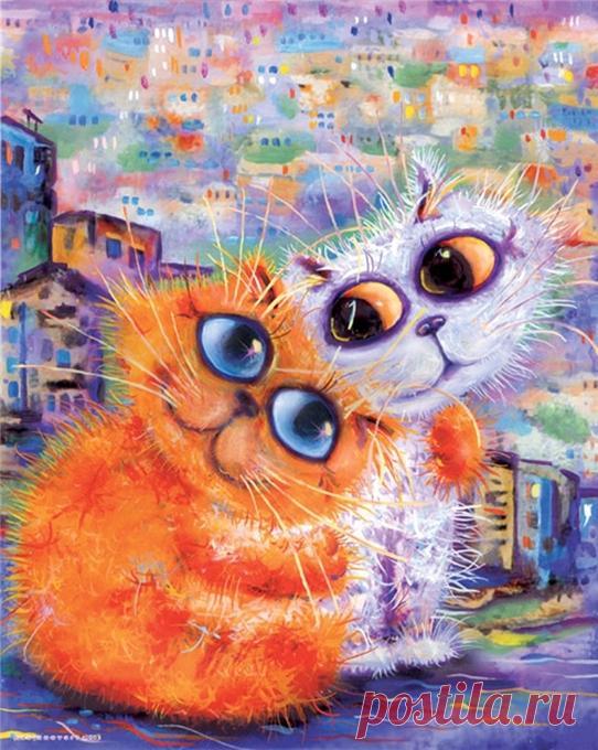 Позитивные коты Бориса Касьянова