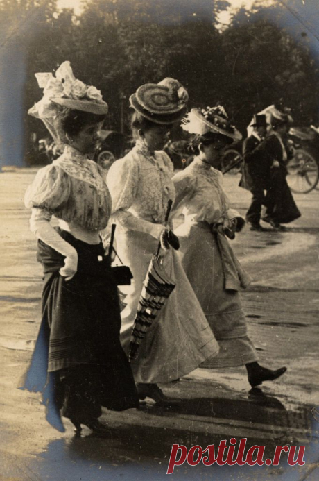 уличная мода 1906. Edward Linley Sambourne (1844-1910)
