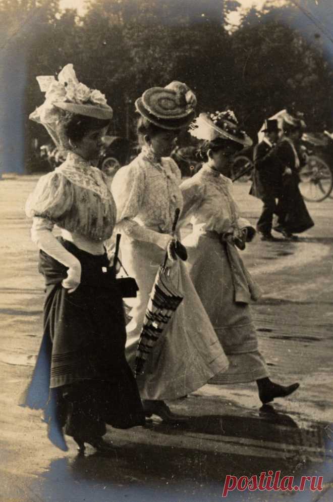 уличная мода 1906. Edward Linley Sambourne (1844-1910)