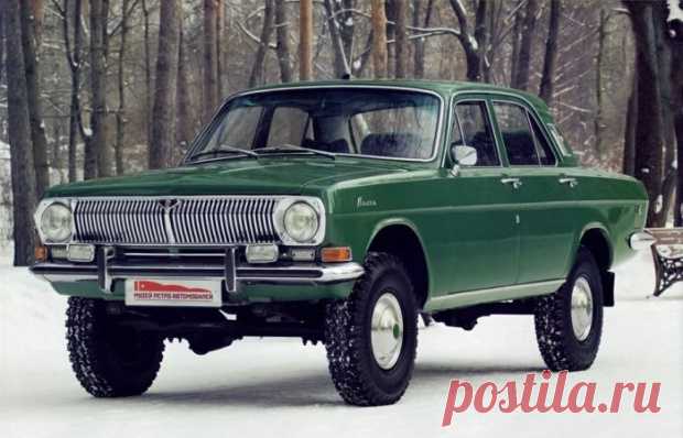 «Семерка» редких ГАЗ-24 «Волга», которые никогда не попадали в руки простых советских граждан