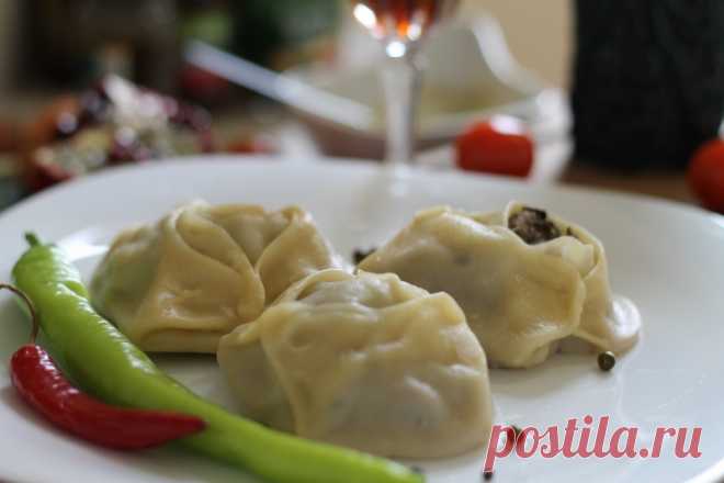 Манты с говядиной... и с секретами : мастер-класс | Четыре вкуса
