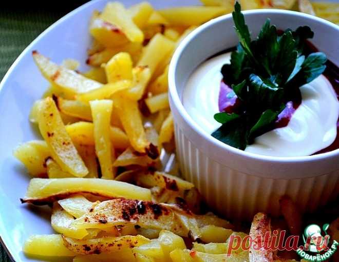 Картофель фри в духовке без масла – кулинарный рецепт