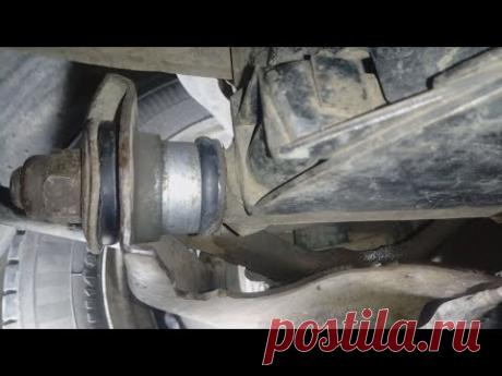 Как заменить сайлентблоки нижнего рычага ВАЗ 2107