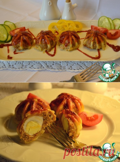 Горячее &quot;Мясной секрет&quot; - кулинарный рецепт