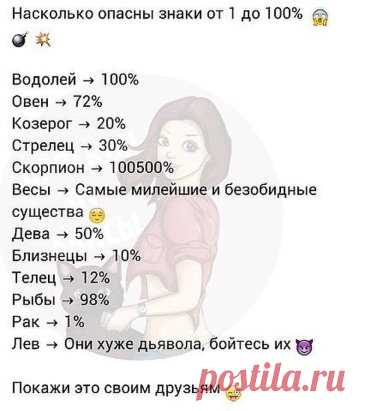 какие знаки самые вредные
