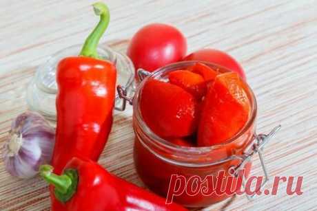 Маринованный болгарский перец на зиму