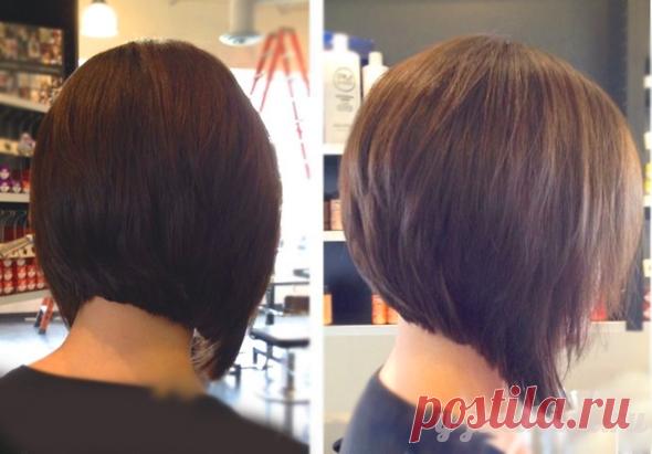 Градуированное каре: фото подборка стрижки