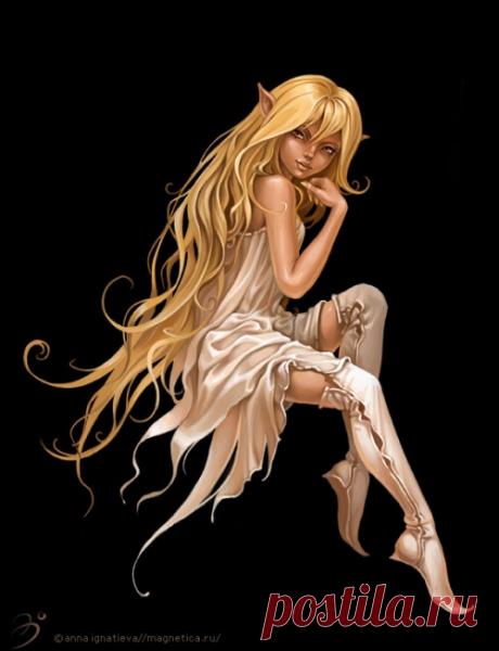 Работы художницы Анны Игнатьевой/ Раздел &quot;Феи&quot; (44 работ) » Страница 2 » Картины, художники, фотографы на Nevsepic