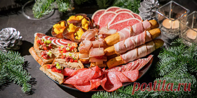 Сервировка новогоднего стола: мясная нарезка | Новости и статьи ВкусВилл: Москва и вся Россия