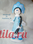 Снегурочка из фоамирана