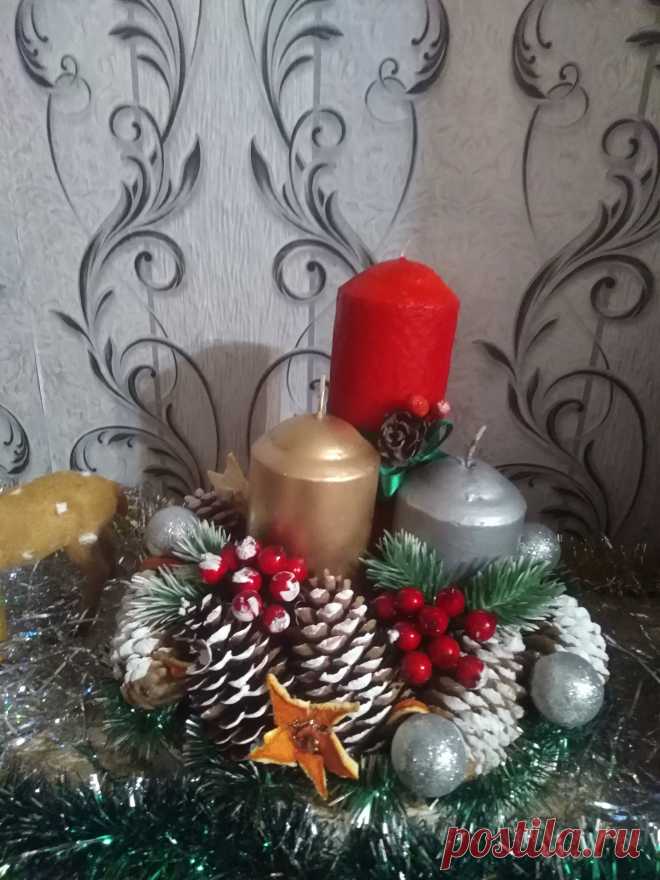 подсвечник как композиция