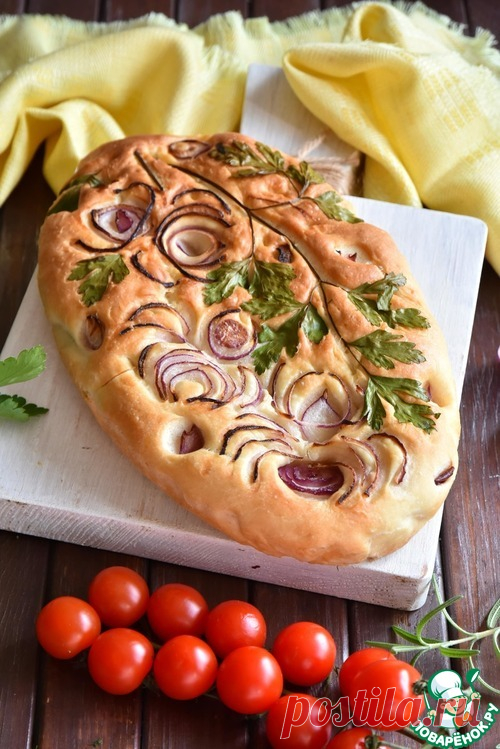Фокачча-арт – кулинарный рецепт