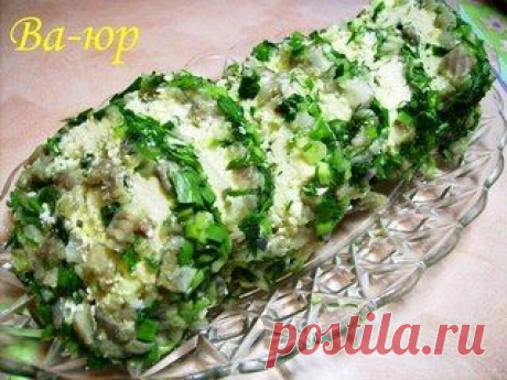 Вкуснейший рулет с сельдью - Простые рецепты Овкусе.ру