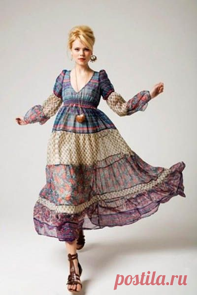 Очень швейный Блог - Стиль Бохо Шик в одежде. Фото прилагаются, как всегда =)
