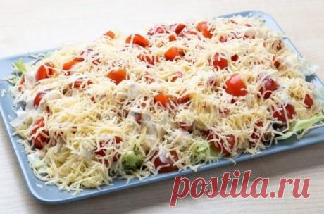 Салат «Пикантная нотка». Очень вкусный и простой