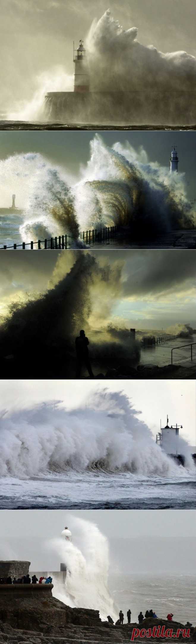 Самые впечатляющие фотографии шторма «Святой Иуда».