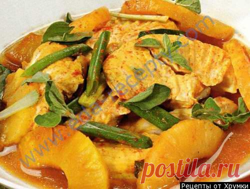 Каждый день новые рецепты. ГРУДКА ИНДЕЙКИ ПО-ТАЙСКИ, ПРИГОТОВЛЕННАЯ В МИКРОВОЛНОВКЕ.