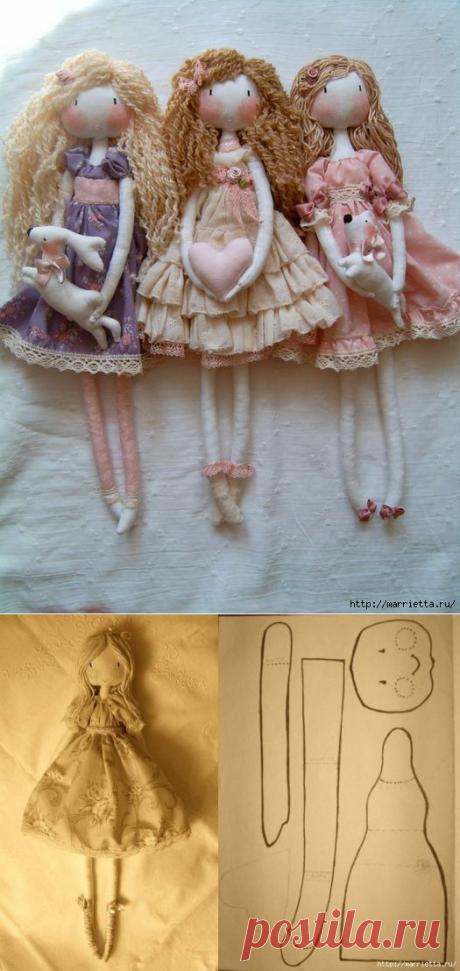 Куколки Тряпиенсы. Выкройка