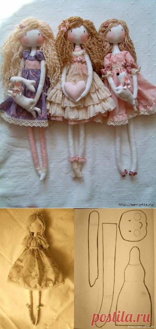 Куколки Тряпиенсы. Выкройка