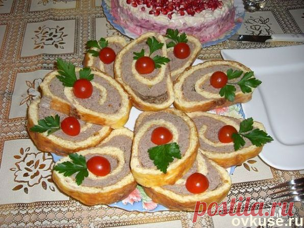 Яично-мясной рулет от Елена Фрайс - Простые рецепты Овкусе.ру