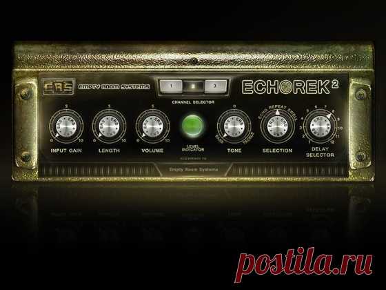 Empty Room Systems EchORek2 v1.0.1 Win-R2R  | 13.7 MB
ERS EchORek2 Delay is a replica of the Binson Echorec2 delay. This package contains a licence for one license-owner and can be used on all computers the license-owner uses.
Please make an account on the website before buying products!