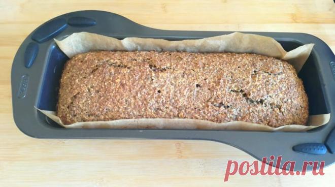 Полезный и простой ХЛЕБ из отрубей! Рецепт без муки, без дрожжей и без сахара! Подходит тем, кто следит за здоровым питанием | Вкусно Просто Быстро | Дзен