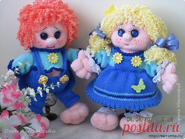 Изумительные игрушки спицами | Своими руками