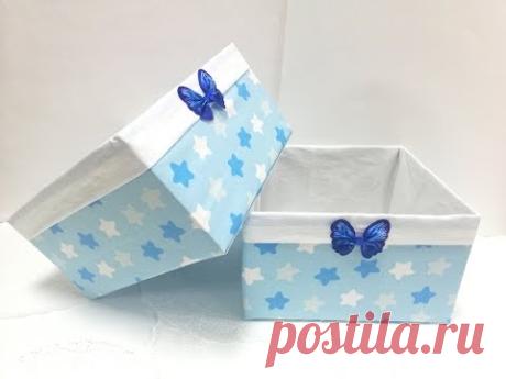 DIY📦Переделка картонных коробок📦Корзина для носков своими руками📦Организация полок📦Порядок дома