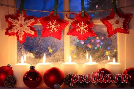 Как украсить окна на Новый год 2021 - 72 фото идеи необычного украшения окон - Журнал "Сам себе изобретатель"
