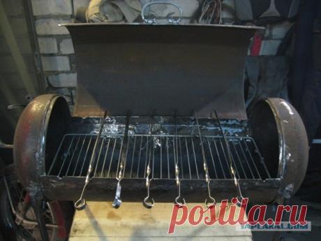 Мангал з газового балона за 3 години!!! - LifeHack