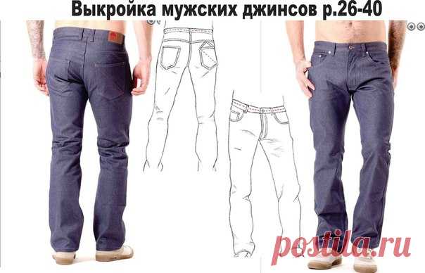 Выкройка классических мужских джинсов р.26-40
Таблица размеров в файле выкройки.
Выкройка от производителя фирменных джинсов.
Источник: http://www.1083.fr/jeans.html
#выкройки #мастер_класс
#шитье #идеи
Мировая мама